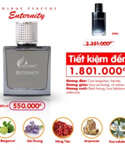 Nước Hoa Nam Charme Enternity For Men 60ml