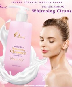 Sữa Tắm Charme Whitening Cleanser Ag+ Hàn Quốc 250ml