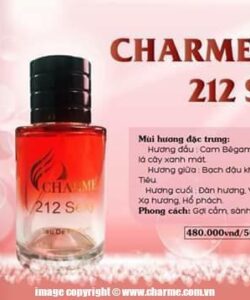Nước Hoa Unisex Charme 212 Sexy 50ml