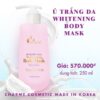 Kem Ủ Trắng Da Whitening Body Mask 250ml - Charme Hàn Quốc