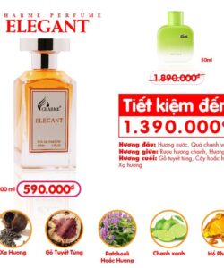 Nước Hoa Nam Charme Elegant 100ml