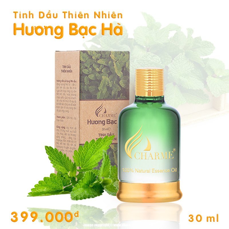 Tinh Dầu Thiên Nhiên Charme Hương Bạc Hà
