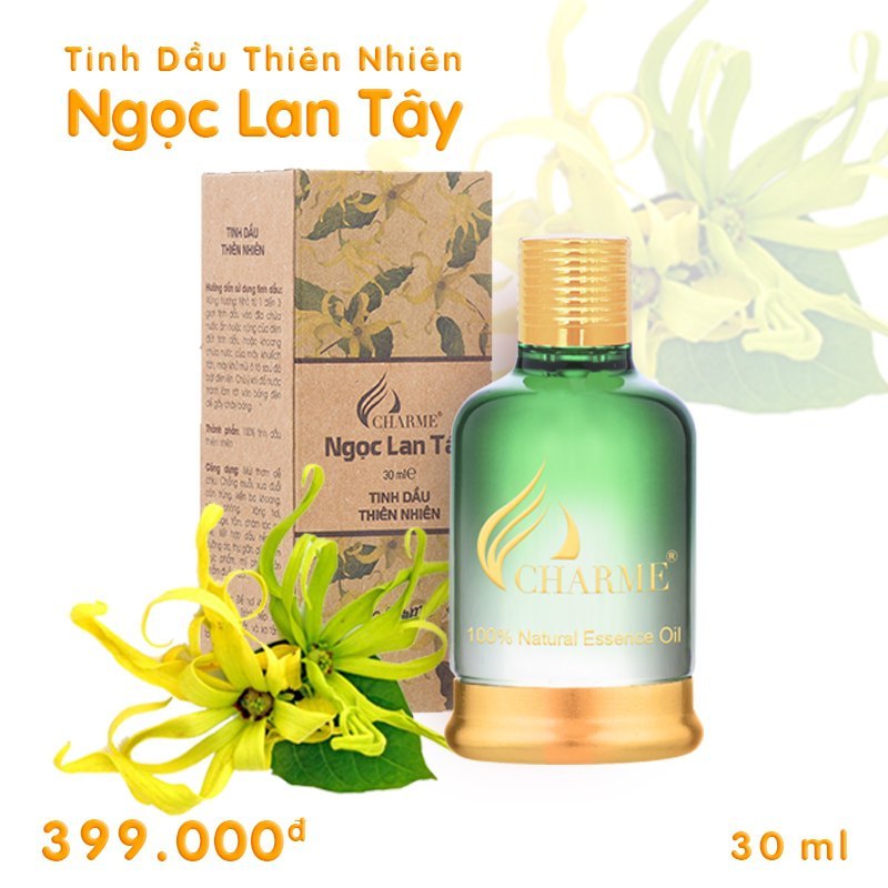 Tinh Dầu Thiên Nhiên Charme Y Lang (Ngọc Lan Tây) 30ml