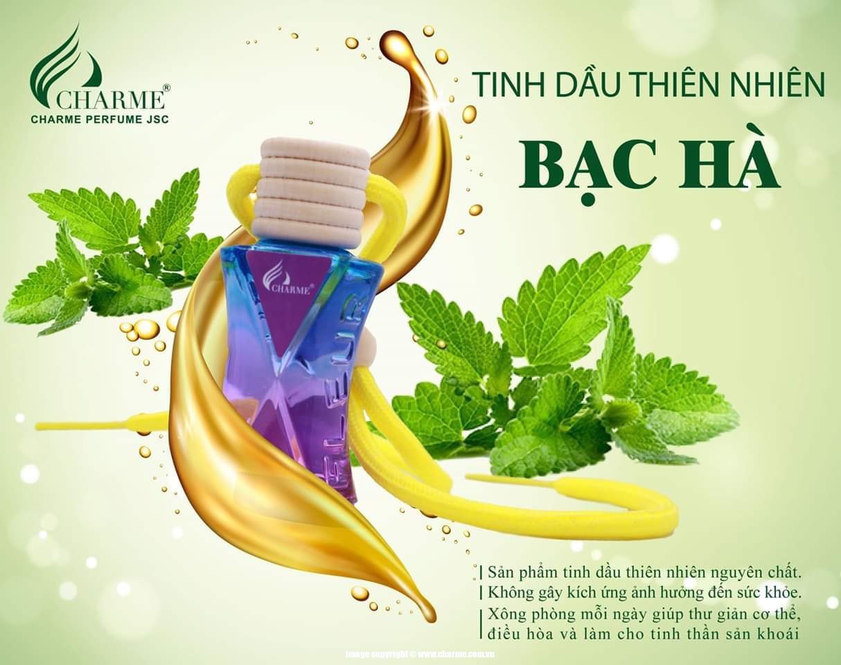 Tinh Dầu Thiên Nhiên Charme Hương Bạc Hà