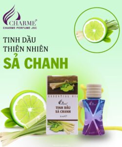 Tinh Dầu Thiên Nhiên Charme Hương Sả Chanh