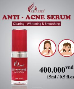 Serum Thông Đỏ Trắng Da Ngừa Mụn Charme Anti Acne Whitening Cream