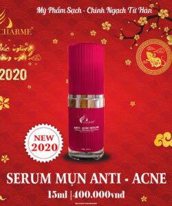 Serum Thông Đỏ Trắng Da Ngừa Mụn Charme Anti Acne Whitening Cream