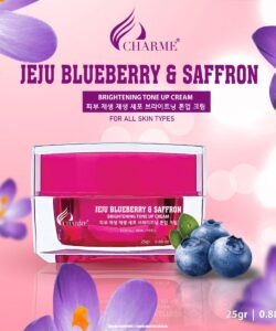 Kem Mặt Charme Jeju Blueberry & Saffron 25gr