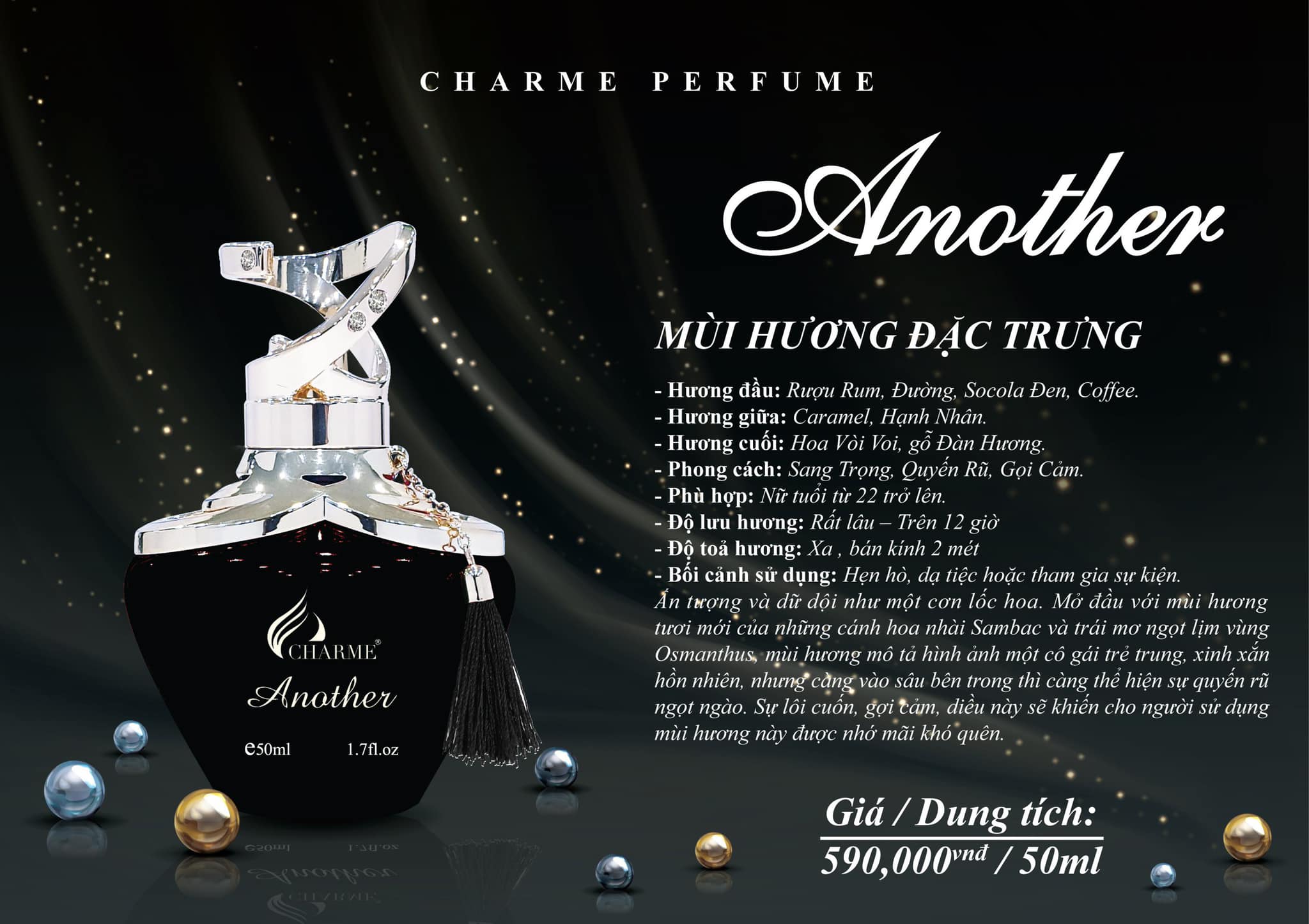 Nước Hoa Nữ Charme Another 50ml