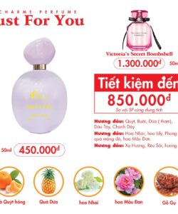 Nước Hoa Nữ Charme Just For You 50ml