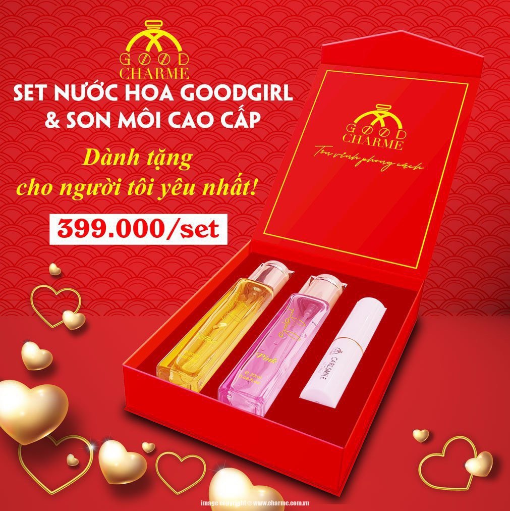 Bộ Gift Set Good Charme 2 Chai Good Girl Perfume 20ml