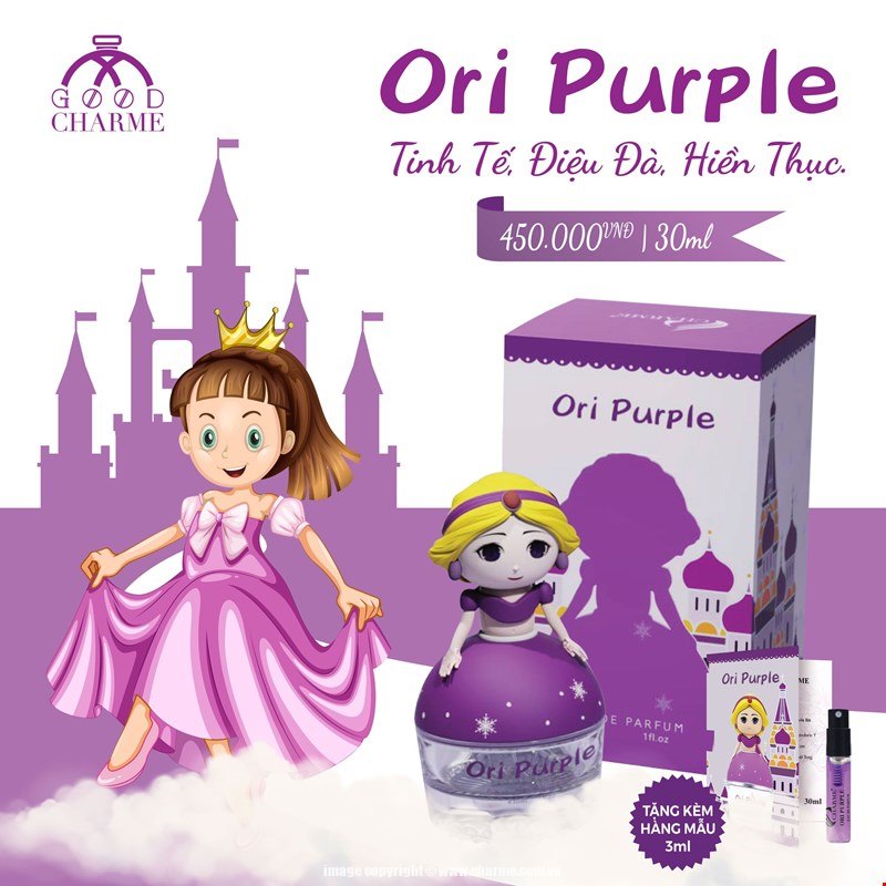 Nước Hoa Trẻ Em Ori Purple 30ml