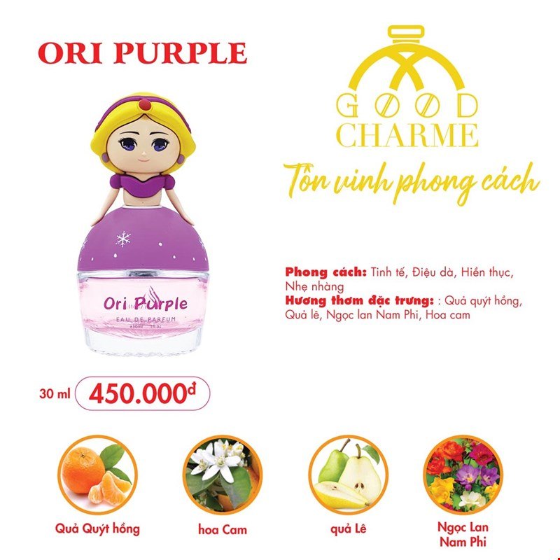 Nước Hoa Trẻ Em Ori Purple 30ml