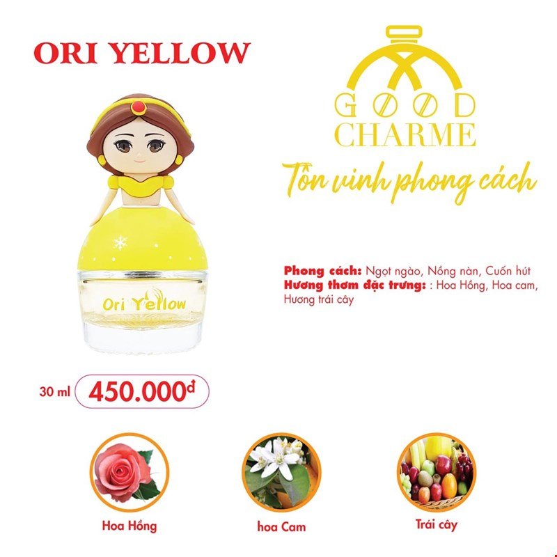 Nước Hoa Trẻ Em Ori Yellow 30ml