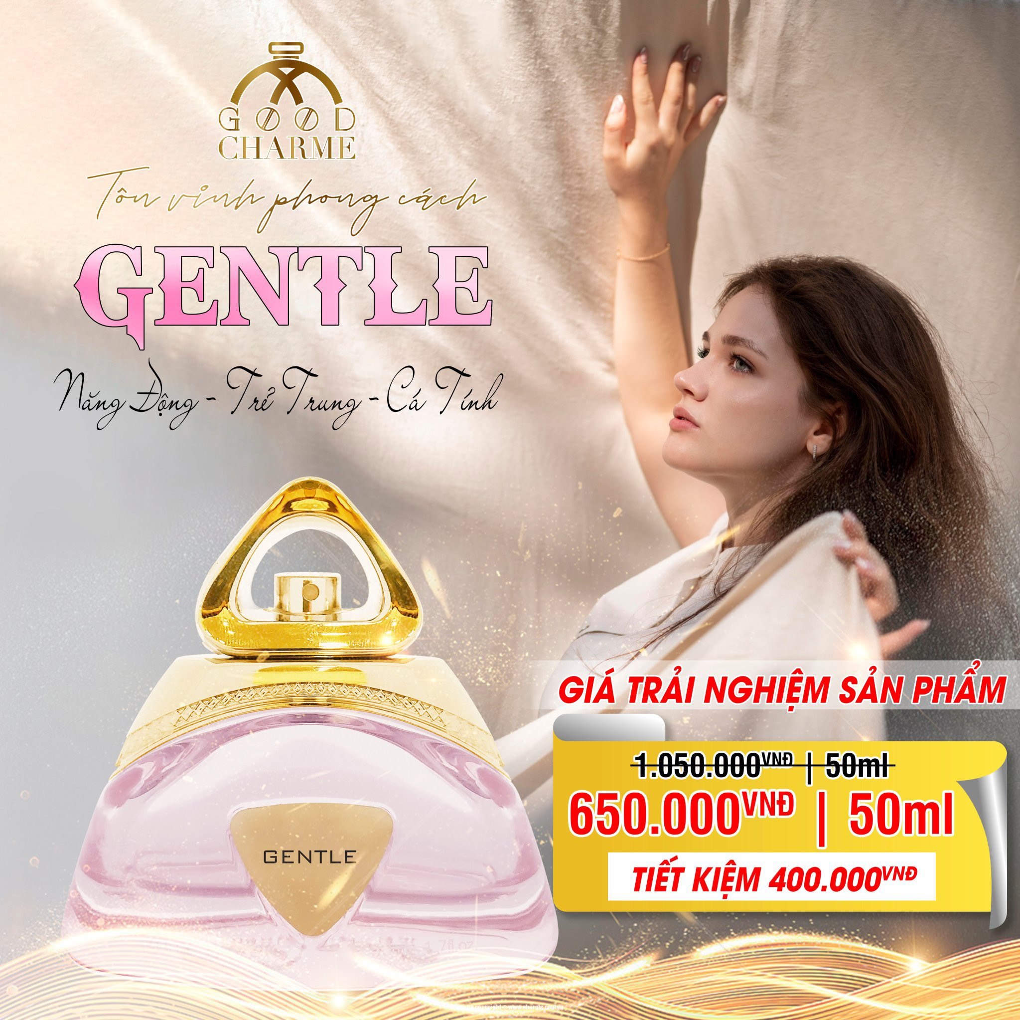 Nước Hoa Nữ Good Charme Gentle 50ml