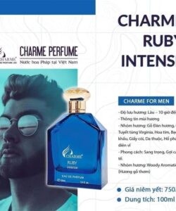 Nước hoa Nam Charme Ruby Intense 100ml
