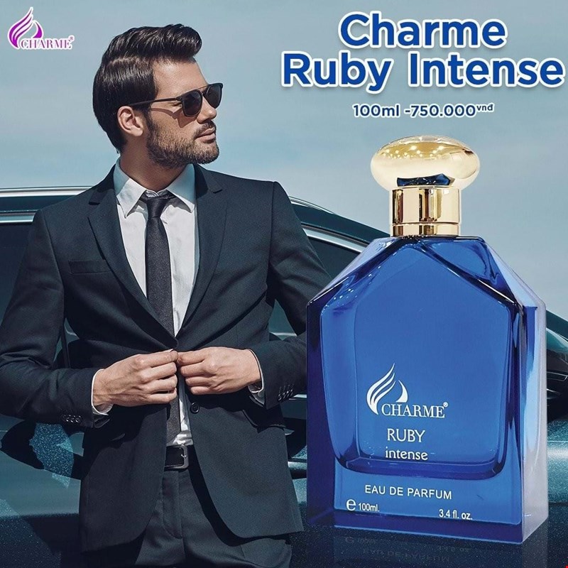 Nước hoa Nam Charme Ruby Intense 100ml