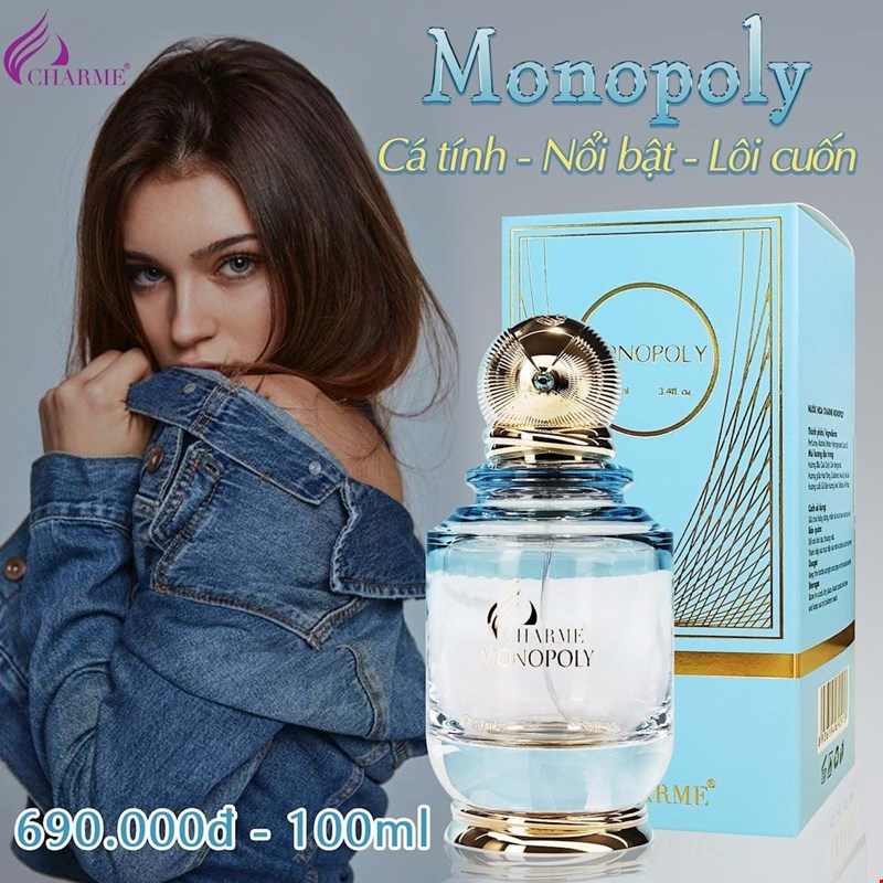 Nước Hoa Nữ Charme Monopoly 100ml
