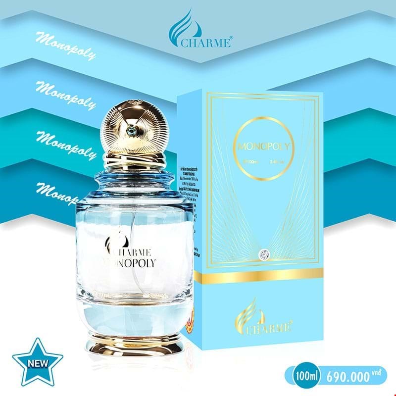 Nước Hoa Nữ Charme Monopoly 100ml