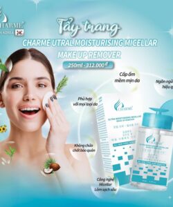 Nước Tẩy Trang Charme Ultra Moisturising Micellar Make Up Remover