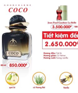 Nước Hoa Nữ Good Charme Coco Đen 80ml