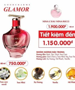 Nước Hoa Nữ Good Charme Glamor 80ml