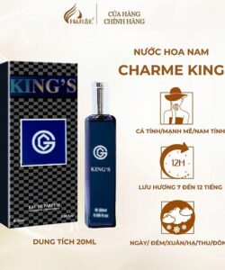 Hình ảnh cho Nước Hoa Nam Charme King’s 20ml