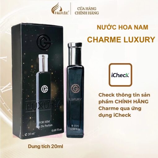 Hình ảnh cho Nước Hoa Nam Charme Luxury 20ml