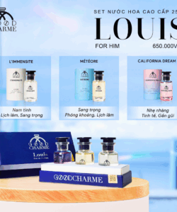 Hình ảnh cho Set Nước Hoa Nam GoodCharme Louis For Him 25ml