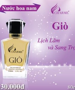 Nước Hoa Nam Charme Giò 80ml