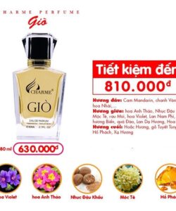 Nước Hoa Nam Charme Giò 80ml