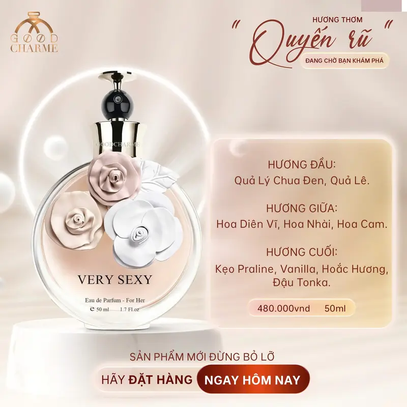 Hình ảnh cho Nước hoa Nữ Good Charme Very Sexy 50ml