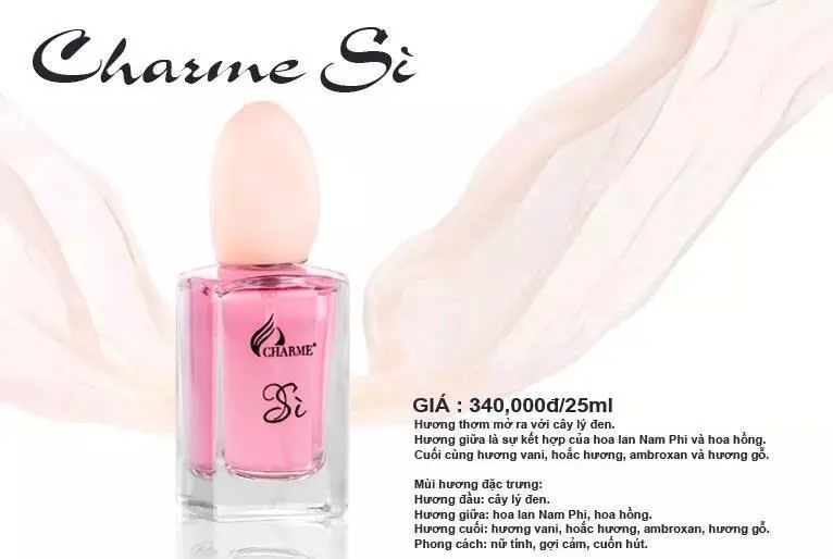 Nước Hoa Nữ Charme Sì 25ml