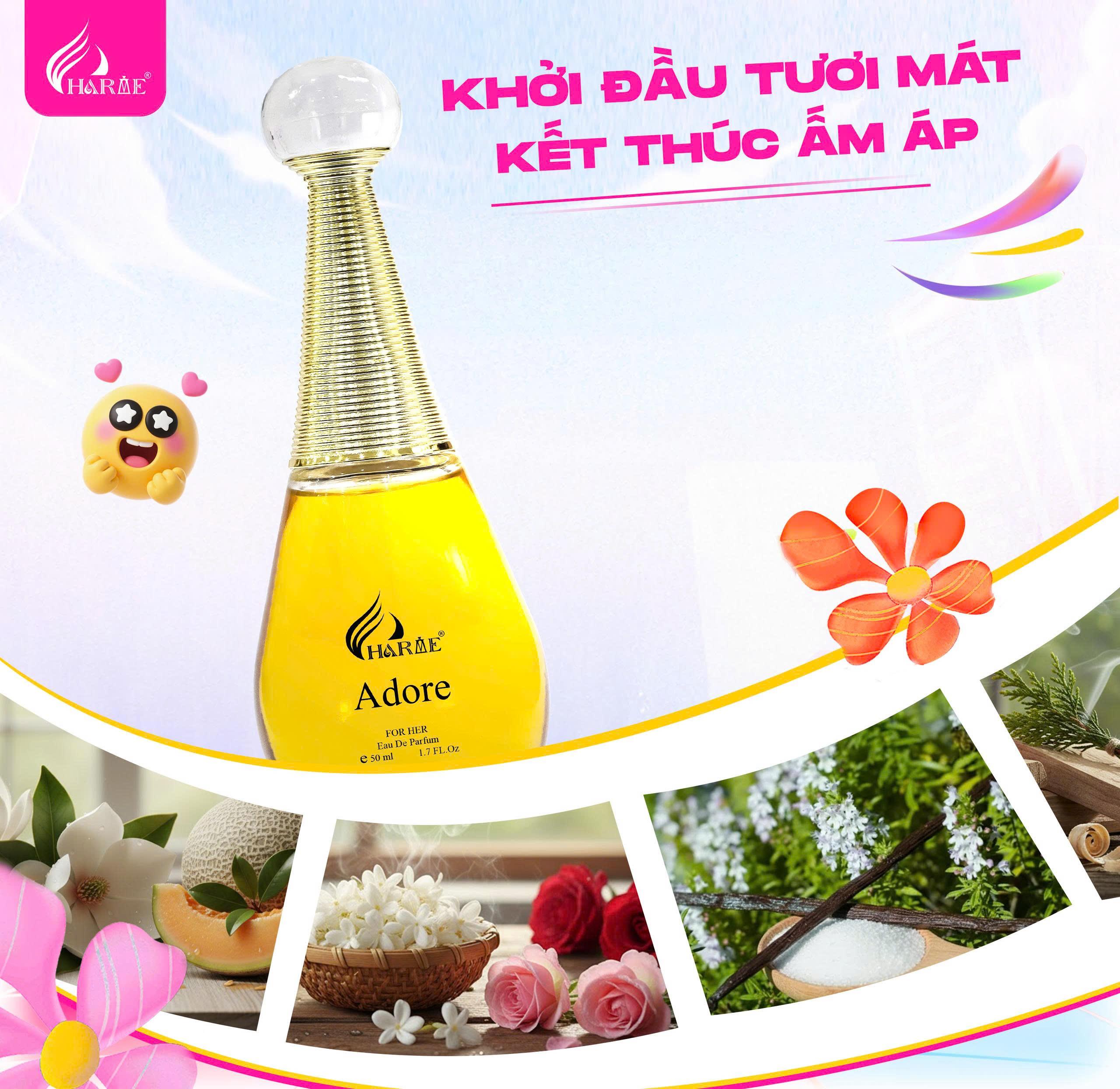 Hình ảnh cho Nước Hoa Nữ Charme Adore 50ml