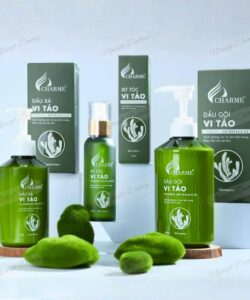 Hình ảnh cho Trọn Bộ Chăm Sóc Tóc Vi Tảo Charme Microalgae - Combo Gội, Xả, Xịt Dưỡng 3 Bước Chuyên Sâu