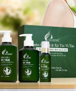 Hình ảnh cho Trọn Bộ Chăm Sóc Tóc Vi Tảo Charme Microalgae - Combo Gội, Xả, Xịt Dưỡng 3 Bước Chuyên Sâu