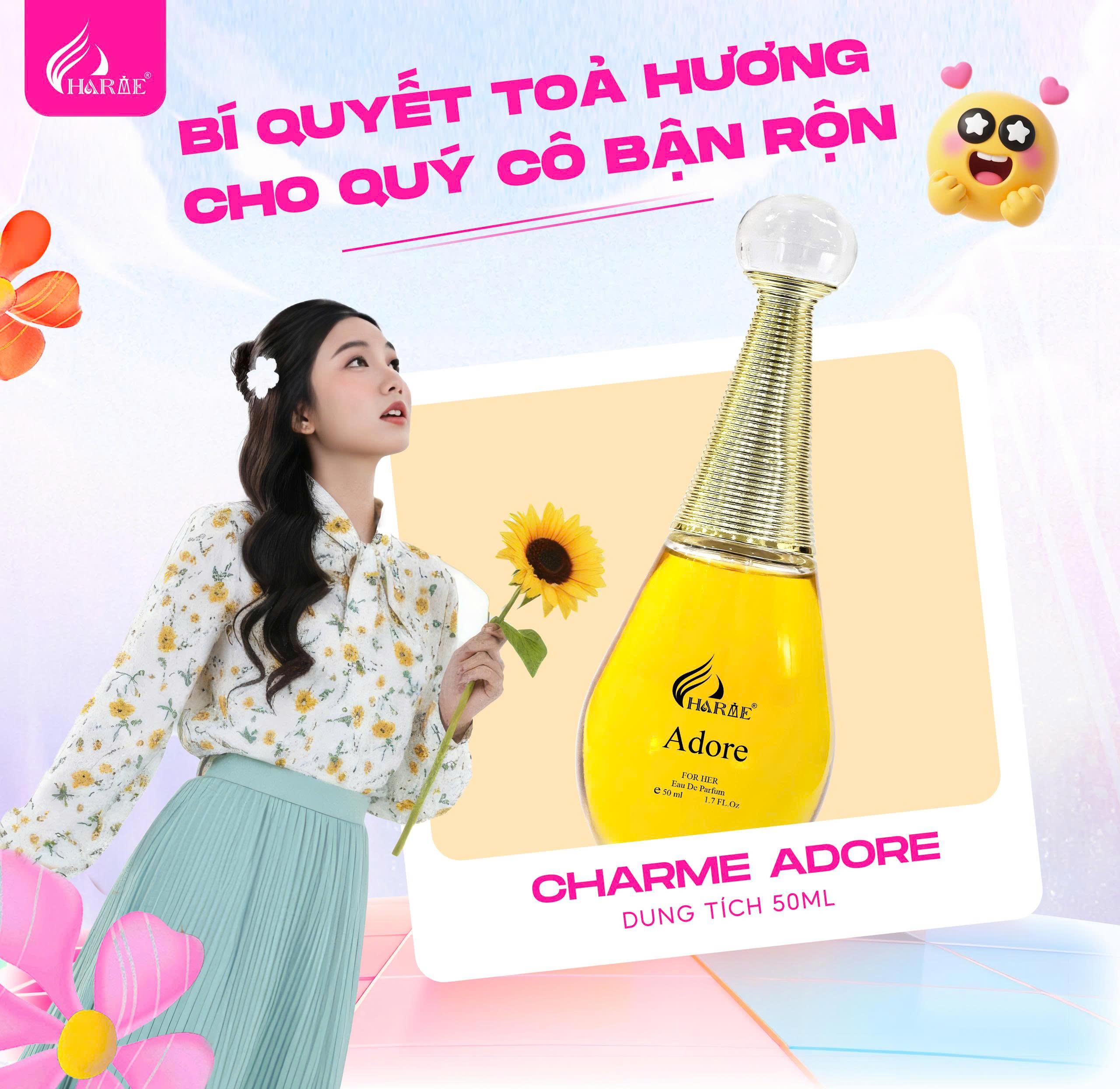 Hình ảnh cho Nước Hoa Nữ Charme Adore 50ml