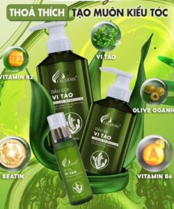 Hình ảnh cho Trọn Bộ Chăm Sóc Tóc Vi Tảo Charme Microalgae - Combo Gội, Xả, Xịt Dưỡng 3 Bước Chuyên Sâu