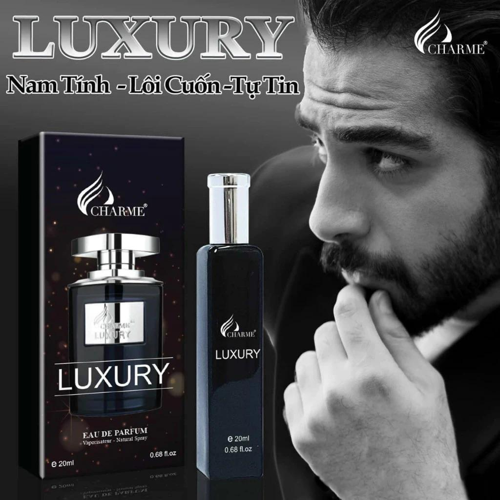 Nước Hoa Nam Charme Luxury 20ml