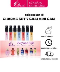 Set Kit Test Nước Hoa Charme Mini 3ml x 7pcs