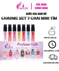 Set Kit Test Nước Hoa Charme Mini 3ml x 7pcs